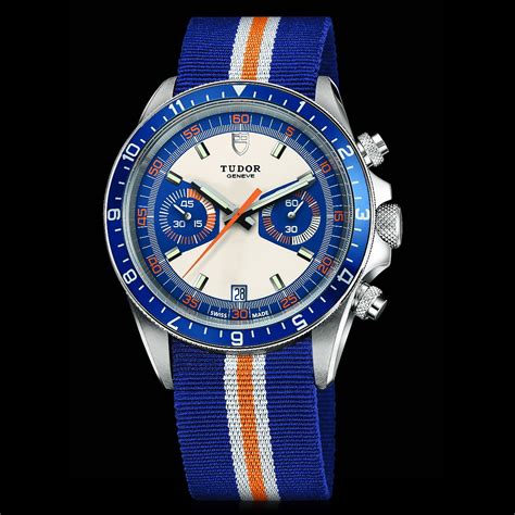 amazon tudor heritage chrono blue|vintage blue chronograph hands.